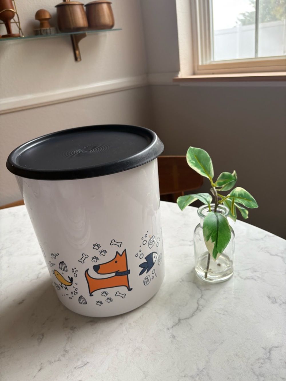 Tupperware Pawsome Pets One Touch Canister